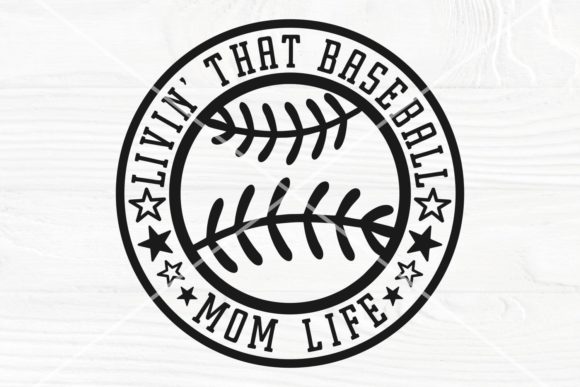 Baseball Mom SVG: Graphics for Crafts