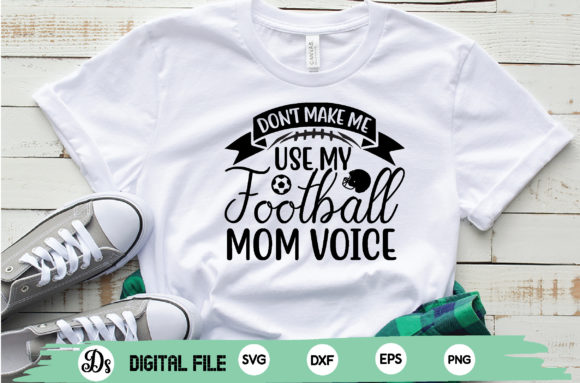 Football Mom Voice Graphics for Crafts