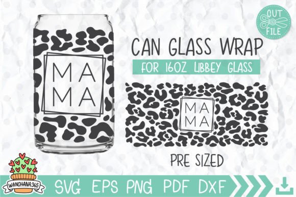 Reviewing the Mama Leopard Can Glass Wrap for Embroidery