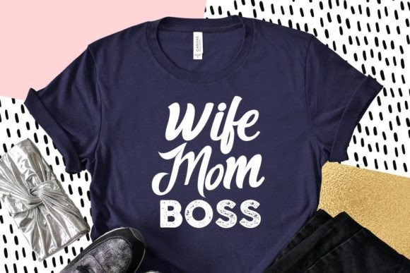 Reviewing the Wife Mom Boss SVG for Embroidery