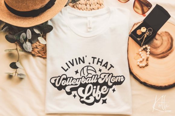 Volleyball Mom Graphics for Crafts